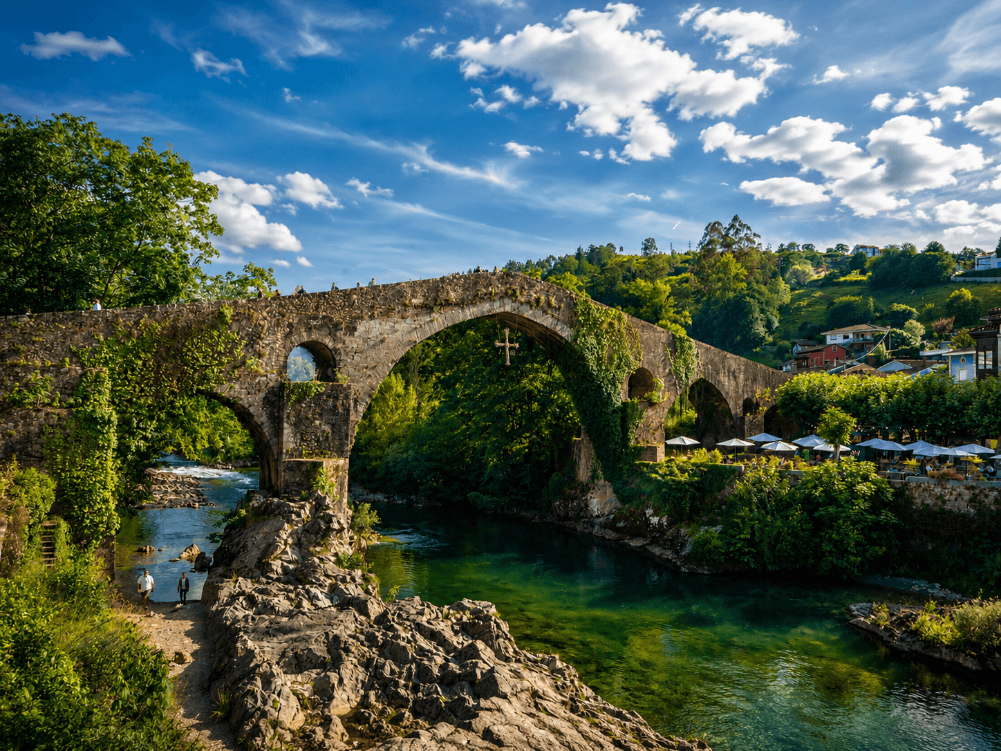 Cangas de Onís Castillo de Edimburgo