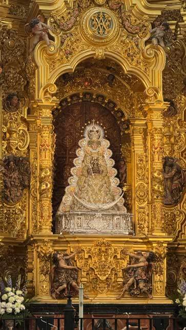virgen-de-Huelva Castillo de Edimburgo