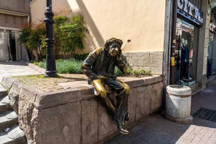 Estatuas-Plovdiv Castillo de Edimburgo