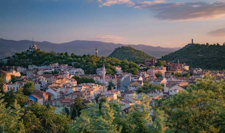 ciudad-de-Plovdiv Castillo de Edimburgo